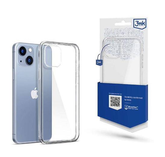 Etui APPLE IPHONE 15 3mk Clear Case transparentne