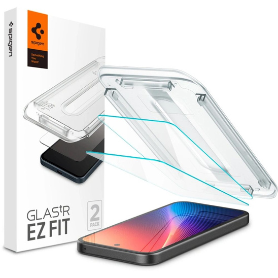 Szkło Hartowane GOOGLE PIXEL 9A Spigen Glas.tr "EZ Fit" 2-Pack Clear