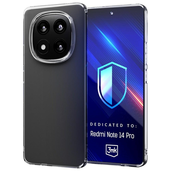 Etui XIAOMI REDMI NOTE 14 PRO 3mk Clear Case transparentne