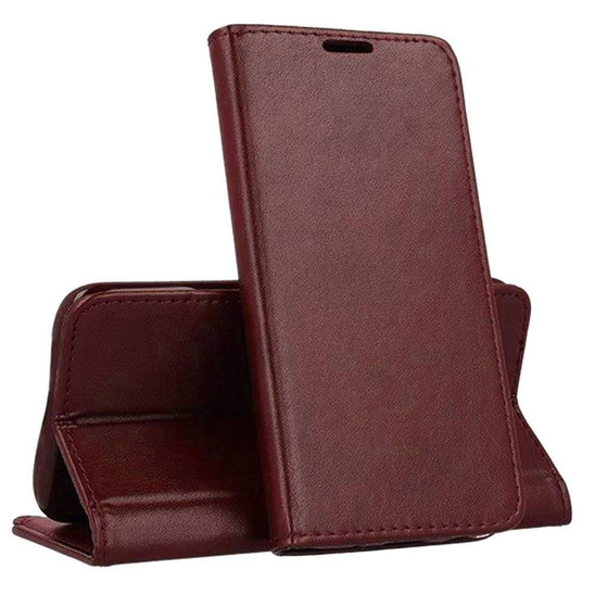 Etui OPPO A79 5G Portfel z Klapką Skóra Ekologiczna Kabura Magnet Book burgundowe