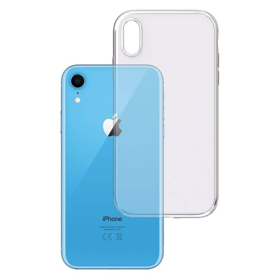 Etui IPHONE XR 3MK Clear Case transparentne