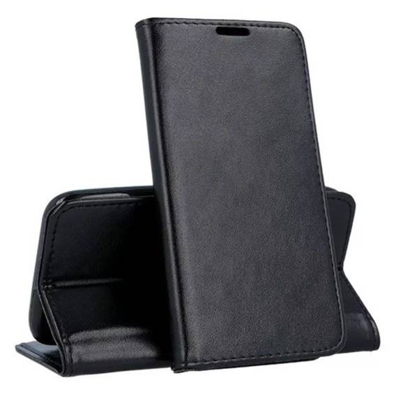 Etui OPPO RENO 8T Portfel z Klapką Skóra Ekologiczna Kabura Magnet Book czarne