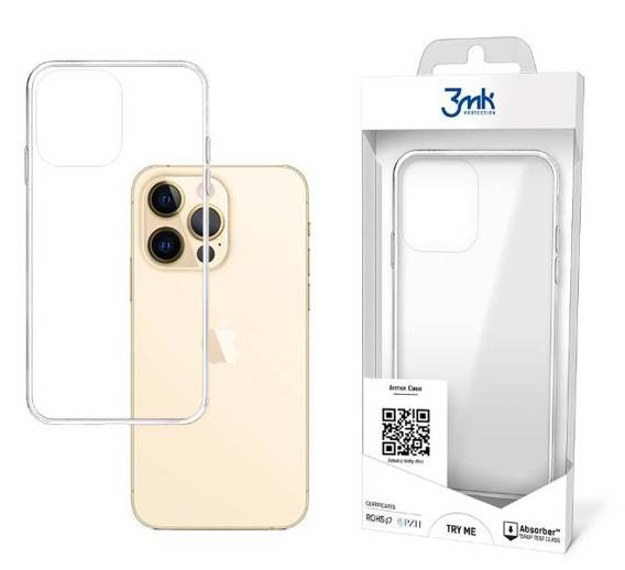 Etui IPHONE 13 PRO MAX 3MK Armor Case transparentne