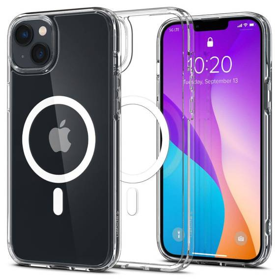 Etui IPHONE 14 Spigen Ultra Hybrid Mag MagSafe białe