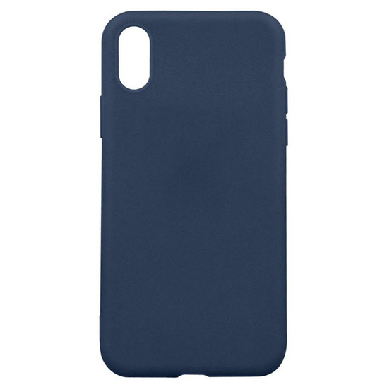 Etui MOTOROLA MOTO E14 / G24 / G04 Back Żel Matt granatowe