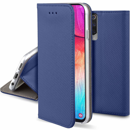 Etui SAMSUNG GALAXY S25+ Portfel z Klapką Flip Magnet granatowe