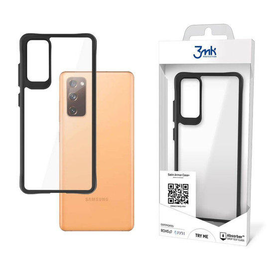 Etui SAMSUNG GALAXY S20 FE / S20 LITE 3MK Satin Armor Case+ transparentne