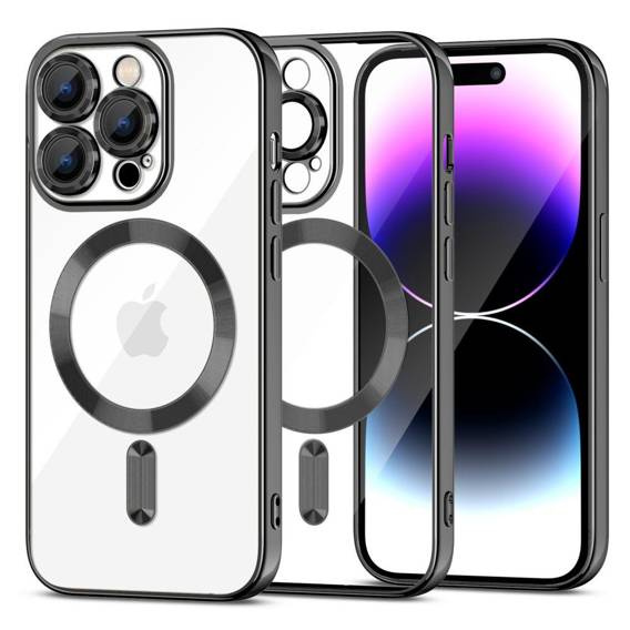 Etui IPHONE 15 PRO MAX Tech-Protect MagShine czarne