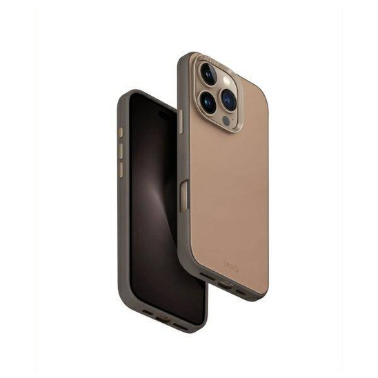 Etui IPHONE 16 PRO UNIQ Lyden DS Magclick Charging Flint szare