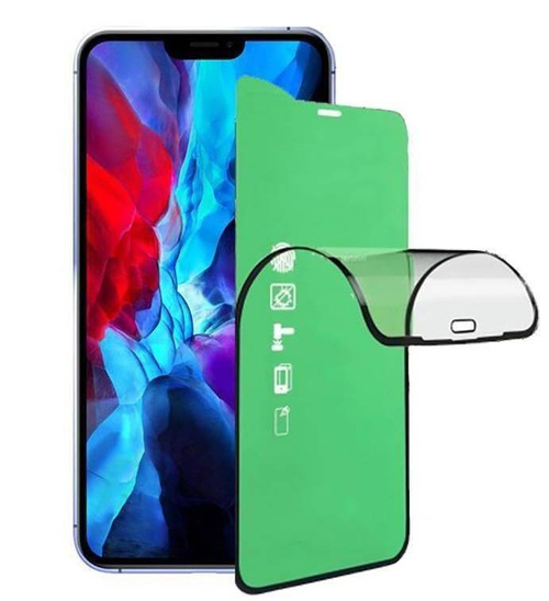 Szkło Ceramiczne IPHONE 14 PLUS Hybrydowe 9D Ceramic Full Glue