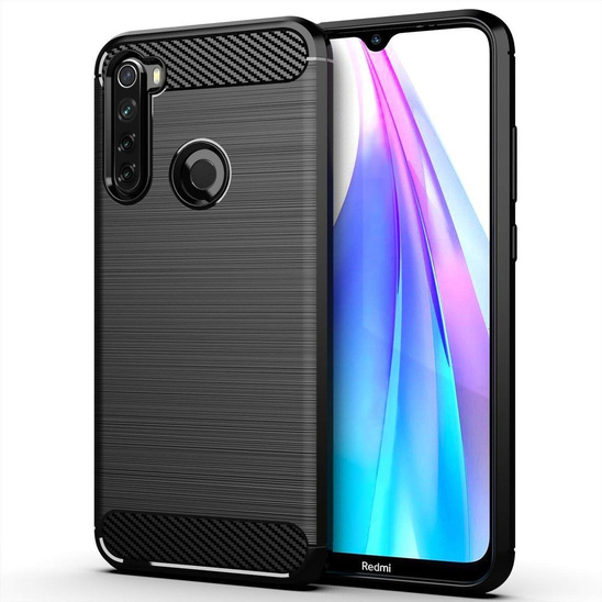 Etui XIAOMI REDMI NOTE 8T Nexeri Carbon Pancerne czarne