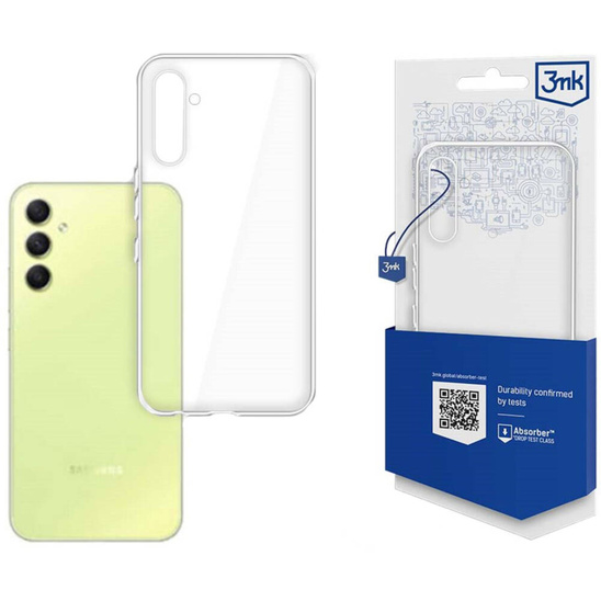 Etui SAMSUNG GALAXY A34 5G 3MK Armor Case transparentne