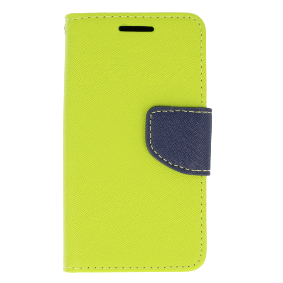 Etui portfel Fancy LG X SCREEN limonkowe