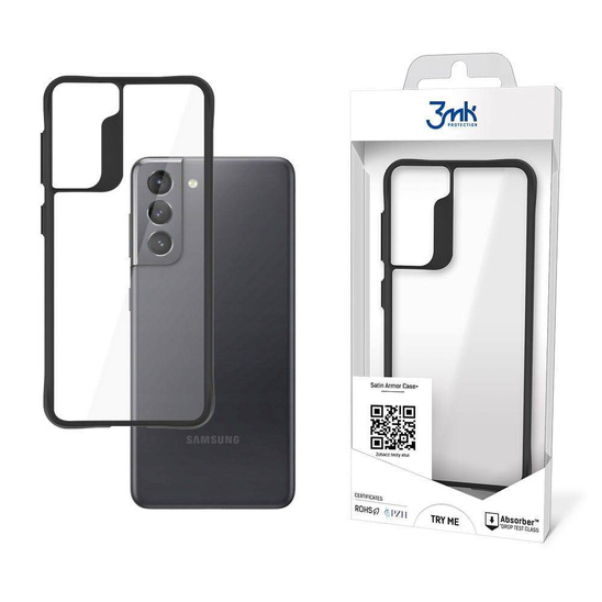 Etui SAMSUNG GALAXY S21 3MK Satin Armor Case+ transparentne