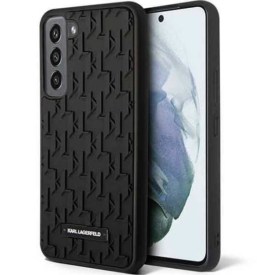 Oryginalne Etui SAMSUNG GALAXY S23+ Karl Lagerfeld Hardcase 3D Monogram (KLHCS23MRUPKLPK) czarne