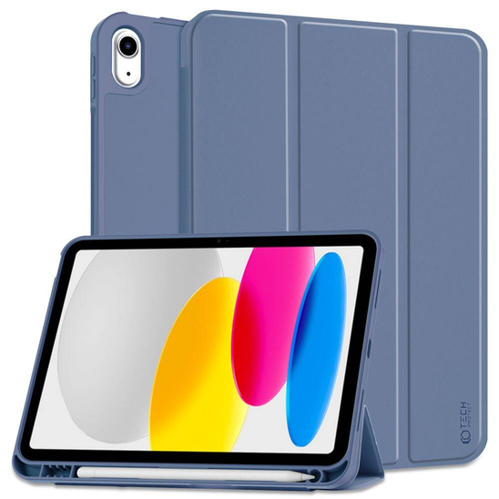 Etui APPLE IPAD 11.0" (11GEN) 2025 / 10.9" (10GEN) 2022 Tech-Protect SC Pen niebieskie