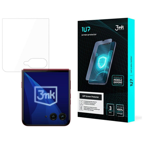 Folia Ochronna MOTOROLA RAZR 60 ULTRA 3mk 1UP Screen Protector Gaming 3szt.