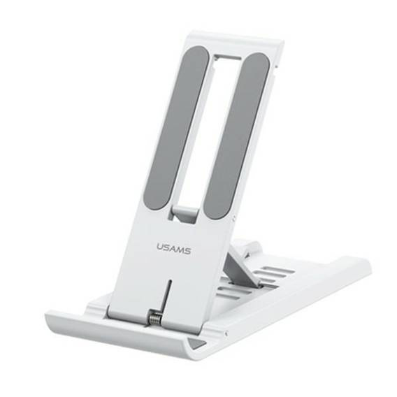 USAMS Uchwyt biurkowy na telefon/tablet biały/white ZJ070ZJ02 (US-ZJ070)