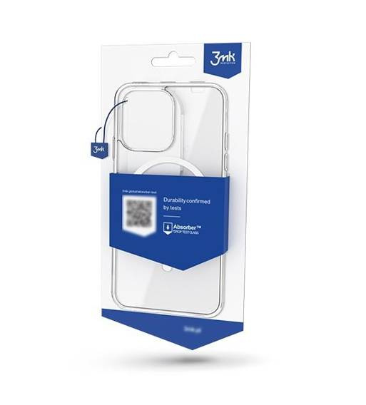 Etui IPHONE 14 PLUS 3MK MagCase transparentne