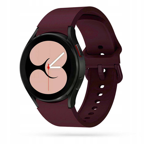 Pasek do SAMSUNG GALAXY WATCH 4 (40MM) / (44MM) / GALAXY WATCH 4 CLASSIC (46MM) / (42MM) Tech-Protect IconBand bordowe