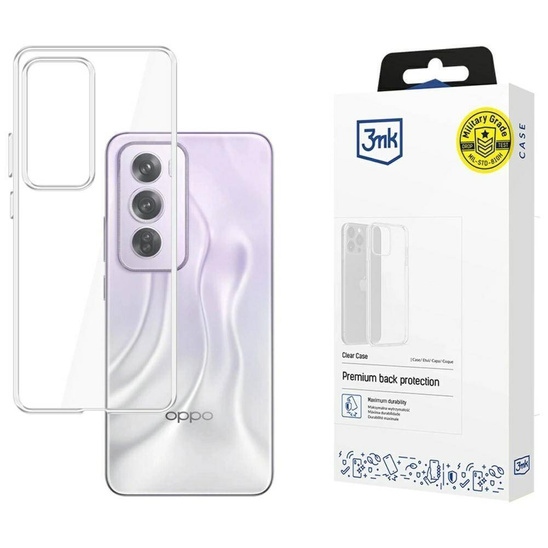 Etui OPPO RENO 12 PRO 3mk Clear Case transparentne