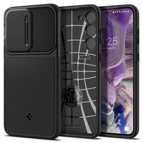 Etui SAMSUNG GALAXY S23 Spigen Ultra Hybrid "S" Crystal czarne