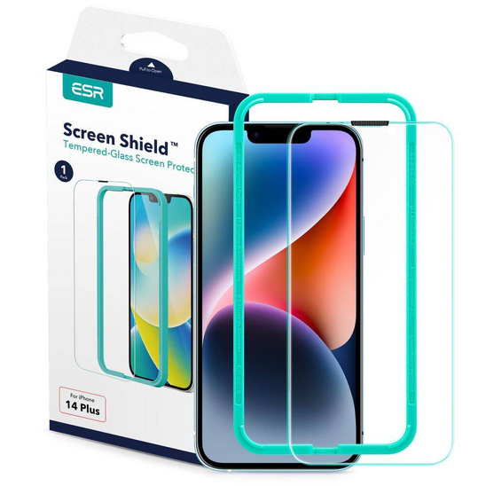 Szkło Hartowane IPHONE 15 PLUS / 13 PRO MAX / 14 PLUS ESR Screen Shield