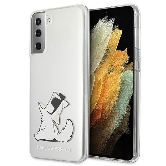 Oryginalne Etui SAMSUNG GALAXY S21+ PLUS (G996) Karl Lagerfeld KLHCS21MCFNRC