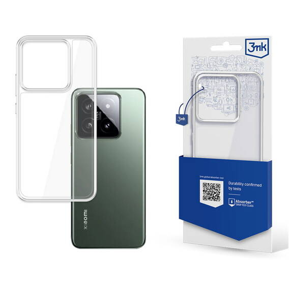 Etui XIAOMI 14 PRO 3MK Armor Case transparentne