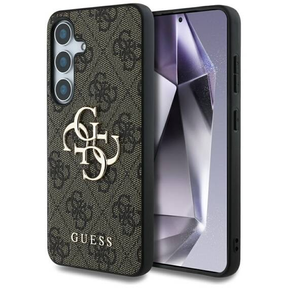 Etui SAMSUNG GALAXY S25+ Guess Big 4G Logo Classic Logo brązowe