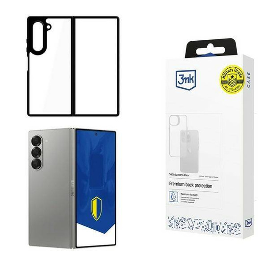 Etui SAMSUNG GALAXY Z FOLD 6 3MK Satin Armor Case+ czarne