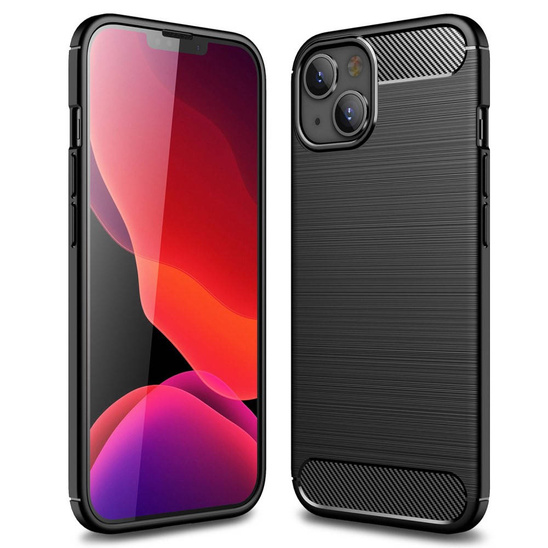 Etui IPHONE 14 PLUS Nexeri Carbon Pancerne czarne