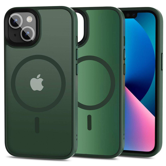 Etui IPHONE 13 Tech-Protect Magmat MagSafe Matte zielone