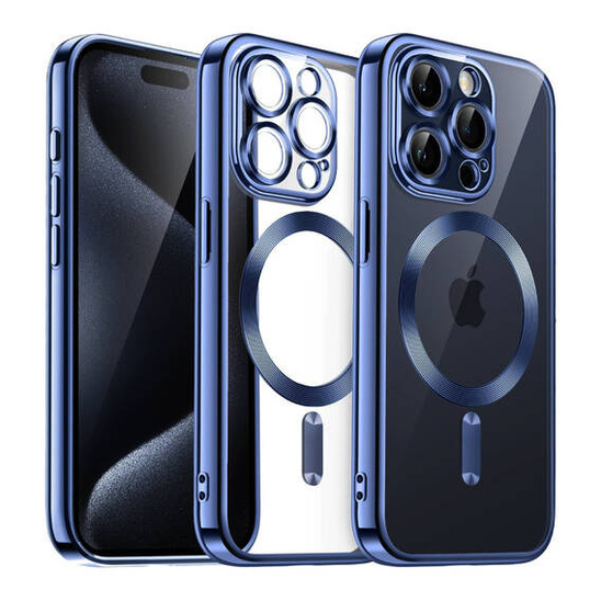 Etui IPHONE 14 Nexeri MagSafe Case niebieskie