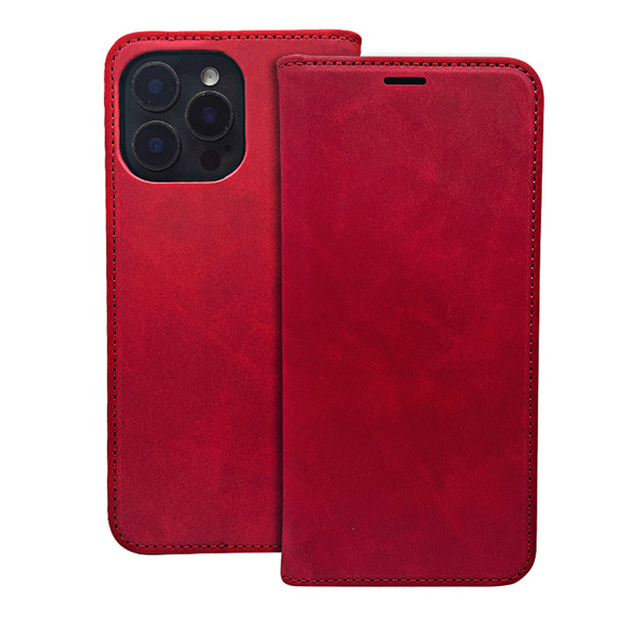 Etui SAMSUNG GALAXY A55 5G Smart Suede czerwone
