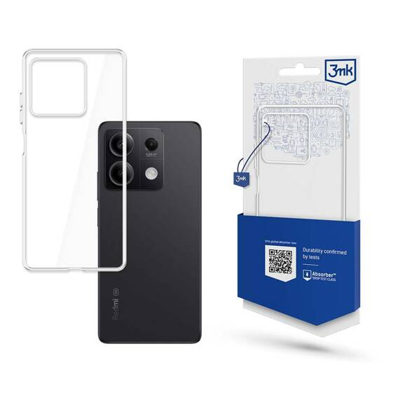 Etui XIAOMI REDMI NOTE 13 4G/LTE 3MK Armor Case transparentne