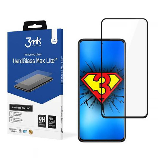 Szkło Hartowane 5D XIAOMI POCO X3 3mk Hard Glass Max Lite