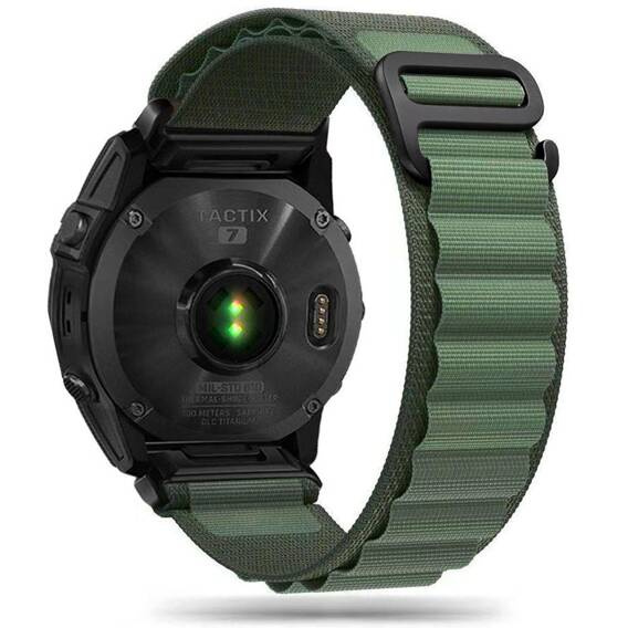 Pasek do GARMIN FENIX 5 / 6 / 6 PRO / 7 Tech-Protect Nylon Pro zielone