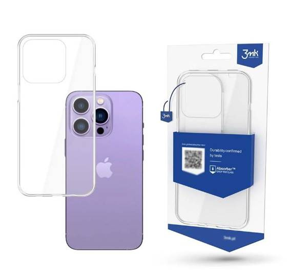 Etui IPHONE 14 PRO 3MK Armor Case transparentne