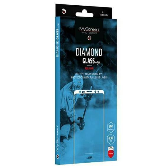 Szkło Hartowane 5D IPHONE 14 PLUS MyScreen Diamond Glass Edge czarne