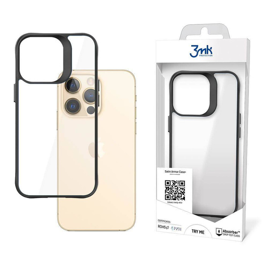 Etui IPHONE 13 PRO MAX 3MK Satin Armor Case+ transparentne