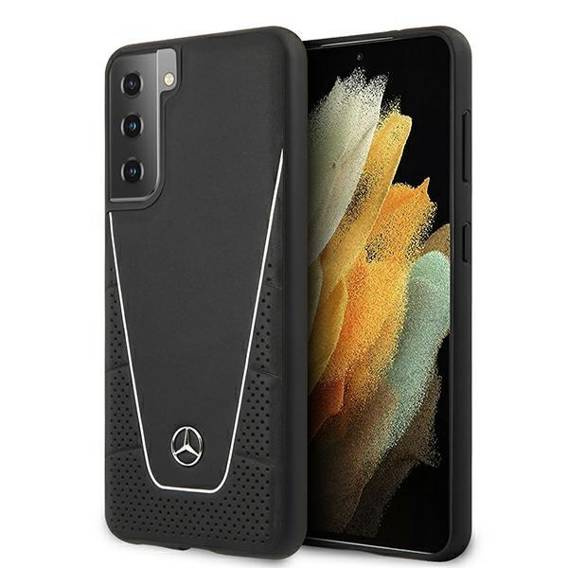 Etui SAMSUNG GALAXY S21 Mercedes Hardcase Dynamic Line (MEHCS21SCLSSI) czarne