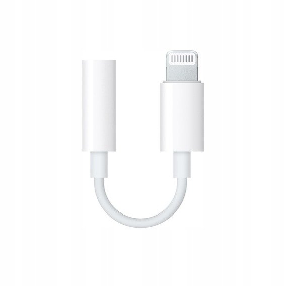 Adapter do Apple Lightning na 3,5mm minijack MMX62ZM/A biały