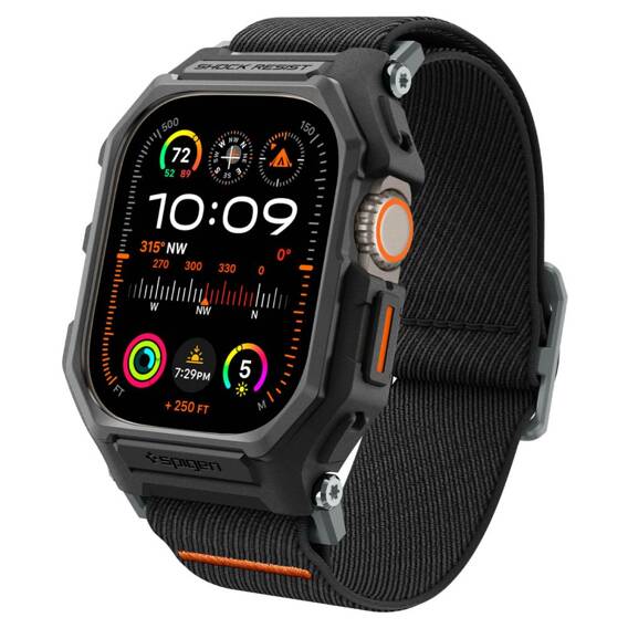 Etui APPLE WATCH ULTRA (49MM) Spigen Lite Fit ”Pro” Matte czarne