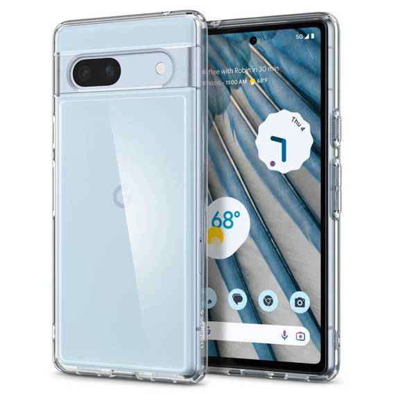 Etui GOOGLE PIXEL 7A Spigen Ultra Hybrid Crystal Clear transparentne