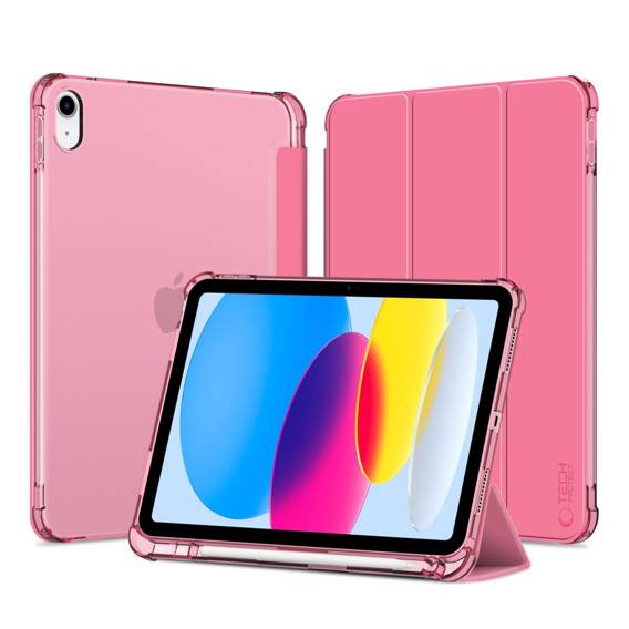 Etui IPAD 10 10.9 / 2022 Tech-Protect SC Pen Hybrid Crystal Magenta różowe