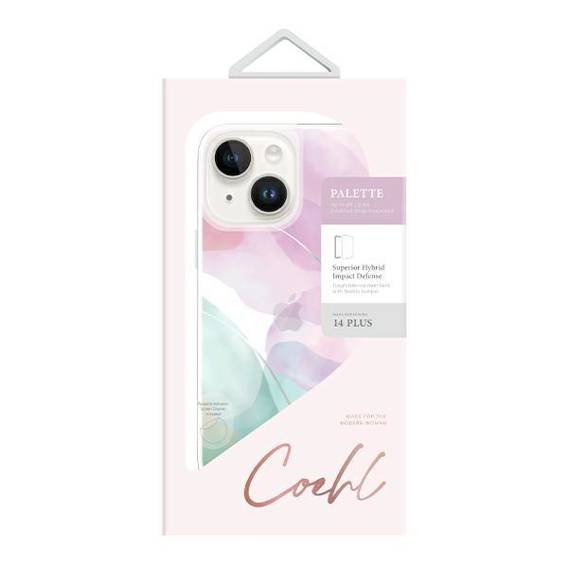 Etui IPHONE 14 PLUS UNIQ Coehl Palette fioletowe