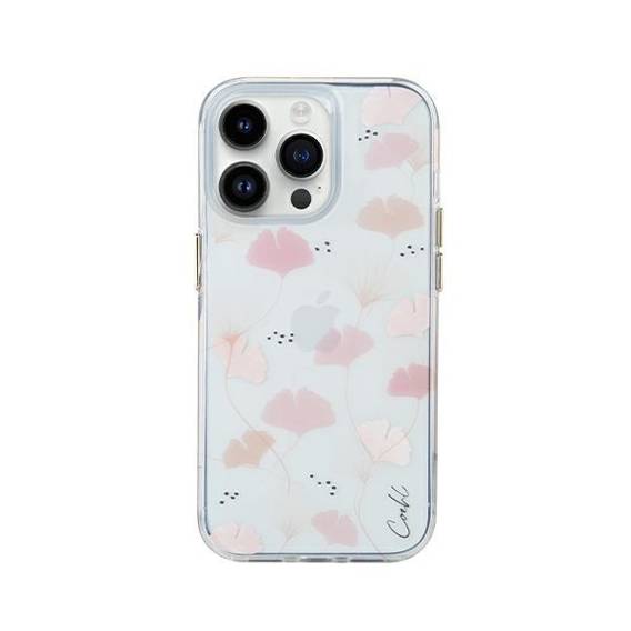 Etui IPHONE 14 PRO MAX UNIQ Coehl Meadow różowe