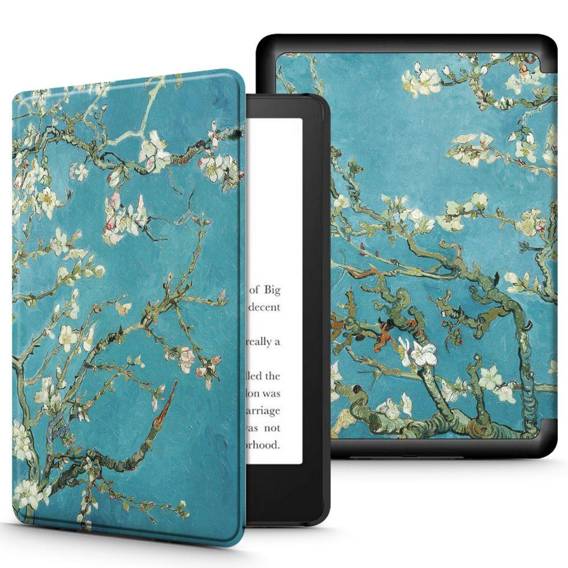 Etui KINDLE PAPERWHITE V / 5 / SIGNATURE EDITION Tech-Protect SmartCase Sakura wzór