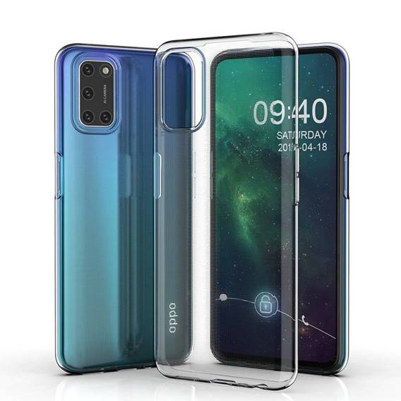 Etui OPPO A16 / A16S / A54S Nexeri Slim Case Protect 2mm transparentne